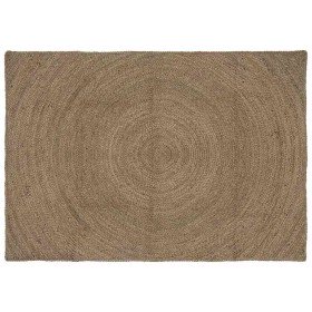 Alfombra Gris 120 x 170 cm yute en Alfombras | Comprar online en Foru.es