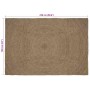 Alfombra Gris 160 x 230 cm yute en Alfombras | Comprar online en Foru.es