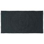 Alfombra Gris oscuro 80 x 150 cm yute en Alfombras | Comprar online en Foru.es