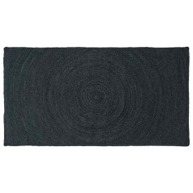 Alfombra Gris oscuro 100 x 200 cm yute en Alfombras | Comprar online en Foru.es