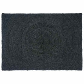 Alfombra Gris oscuro 120 x 170 cm yute en Alfombras | Comprar online en Foru.es