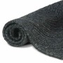 Alfombra Gris oscuro 120 x 170 cm yute en Alfombras | Comprar online en Foru.es