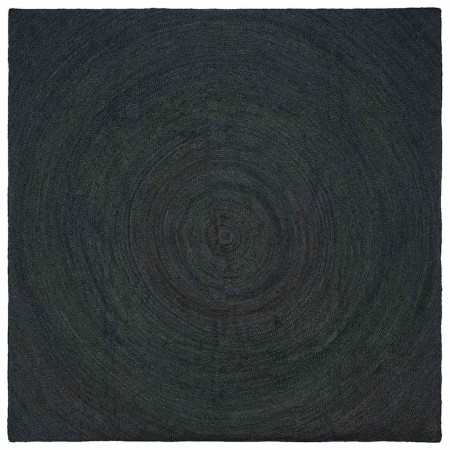 Alfombra Gris oscuro 200 x 200 cm yute en Alfombras | Comprar online en Foru.es