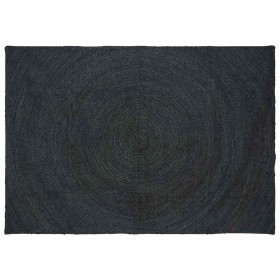 Alfombra Gris oscuro 200 x 290 cm yute en Alfombras | Comprar online en Foru.es