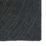 Alfombra Gris oscuro 240 x 240 cm yute en Alfombras | Comprar online en Foru.es