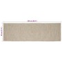 Alfombra Natural y 80 x 250 cm yute en Alfombras | Comprar online en Foru.es