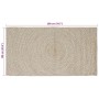 Alfombra Natural y 100 x 200 cm yute en Alfombras | Comprar online en Foru.es