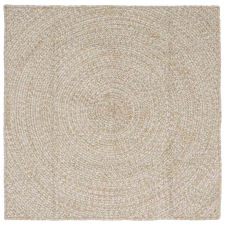 Alfombra Natural y 120 x 120 cm yute en Alfombras | Comprar online en Foru.es