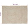 Alfombra Natural y 240 x 340 cm yute en Alfombras | Comprar online en Foru.es
