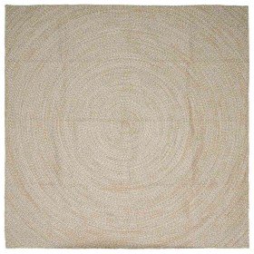 Alfombra Natural y 300 x 300 cm yute en Alfombras | Comprar online en Foru.es