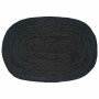 Alfombra Natural y negro 300 x 300 cm yute en Alfombras | Comprar online en Foru.es