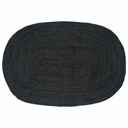 Alfombra Natural y negro 300 x 300 cm yute en Alfombras | Comprar online en Foru.es