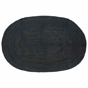 Alfombra Natural y negro 300 x 300 cm yute en Alfombras | Comprar online en Foru.es