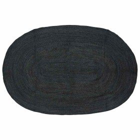 Alfombra Natural y negro 300 x 300 cm yute en Alfombras | Comprar online en Foru.es