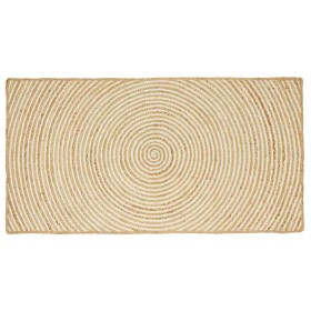 Alfombra Natural y 60 x 110 cm yute en Alfombras | Comprar online en Foru.es