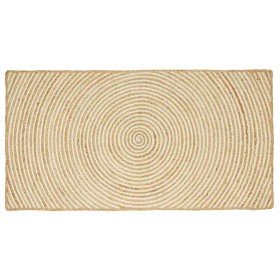 Alfombra Natural y 100 x 200 cm yute en Alfombras | Comprar online en Foru.es