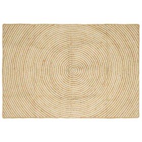 Alfombra Natural y 120 x 170 cm yute en Alfombras | Comprar online en Foru.es