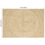 Alfombra Natural y 120 x 170 cm yute en Alfombras | Comprar online en Foru.es