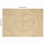 Alfombra Natural y 140 x 200 cm yute en Alfombras | Comprar online en Foru.es