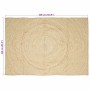 Alfombra Natural y 240 x 340 cm yute en Alfombras | Comprar online en Foru.es