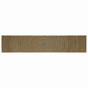 Alfombra Natural y negro 60 x 400 cm yute en Alfombras | Comprar online en Foru.es