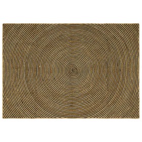 Alfombra Natural y negro 200 x 290 cm yute en Alfombras | Comprar online en Foru.es