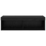 Mueble de TV Montado en la Pared Panama Roble Negro en Muebles TV | Comprar online en Foru.es
