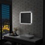 Espejo de pared de baño con LED y sensor táctil 60x50 cm en Espejos | Comprar online en Foru.es