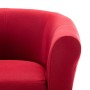 Sillón de tela color vino tinto en Sillones | Comprar online en Foru.es