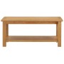 Mesa de centro de madera maciza de roble 90x45x40cm en Mesas de centro | Comprar online en Foru.es