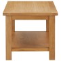 Mesa de centro de madera maciza de roble 90x45x40cm en Mesas de centro | Comprar online en Foru.es