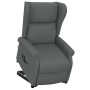 Sillón elevable tela gris oscuro en Sillones | Comprar online en Foru.es