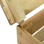 Compostadores de láminas 4 uds madera de pino 80x50x100 cm en Compostaje | Comprar online en Foru.es