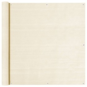 Toldo para balcón HDPE crema 120x300 cm en Sombrillas | Comprar online en Foru.es