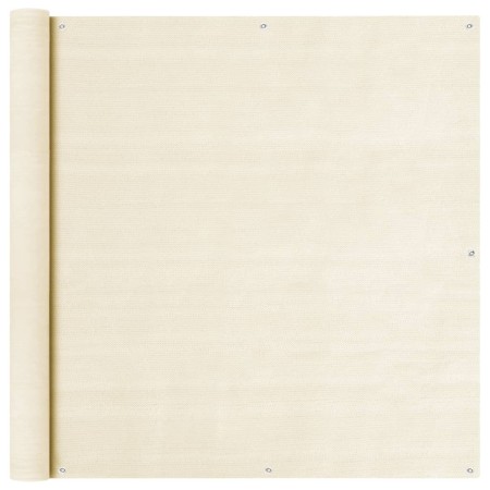 Toldo para balcón HDPE crema 120x300 cm en Sombrillas | Comprar online en Foru.es