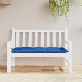 Cojín de banco de jardín tela Oxford azul 120x50x7 cm en Decoración | Comprar online en Foru.es
