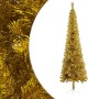 Árbol de Navidad delgado dorado 120 cm en Decoración Festiva y Estacional | Comprar online en Foru.es