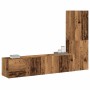 Muebles de TV de pared 3 uds madera vieja madera de ingeniería en Muebles TV | Comprar online en Foru.es