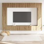 Mueble para TV de pared madera contrachapada artesanal 8 piezas en Muebles TV | Comprar online en Foru.es