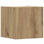 Mueble para TV de pared madera contrachapada artesanal 6 piezas en Muebles TV | Comprar online en Foru.es