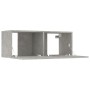 Muebles de TV 2 uds madera ingeniería gris hormigón 80x30x30 cm de vidaXL, Muebles TV - Ref: Foro24-804539, Precio: 79,70 €, ...