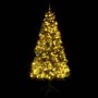 Árbol de Navidad con luces y piñas PVC PE verde 195 cm en Decoración Festiva y Estacional | Comprar online en Foru.es