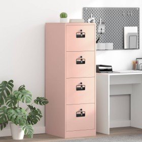 Mueble archivador con cajón 2 pcs Rosa 44 x 50 x 106.5 cm en Armarios y almacenamiento | Comprar online en Foru.es