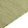 Alfombra de exterior de tejido plano verde 120x170 cm en Alfombras | Comprar online en Foru.es