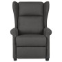Sillón reclinable de tela gris oscuro en Sillones | Comprar online en Foru.es