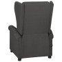 Sillón reclinable de tela gris oscuro en Sillones | Comprar online en Foru.es
