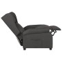 Sillón reclinable de tela gris oscuro en Sillones | Comprar online en Foru.es