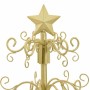 Árbol de Navidad de metal con soporte Dorado 90 cm en Decoración Festiva y Estacional | Comprar online en Foru.es