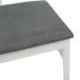 Silla de comedor 2 pcs y gris Madera de Caucho Sólido en Sillas de comedor | Comprar online en Foru.es