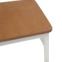 Silla de comedor 2 pcs y Natural Madera de Caucho Sólido en Sillas de comedor | Comprar online en Foru.es